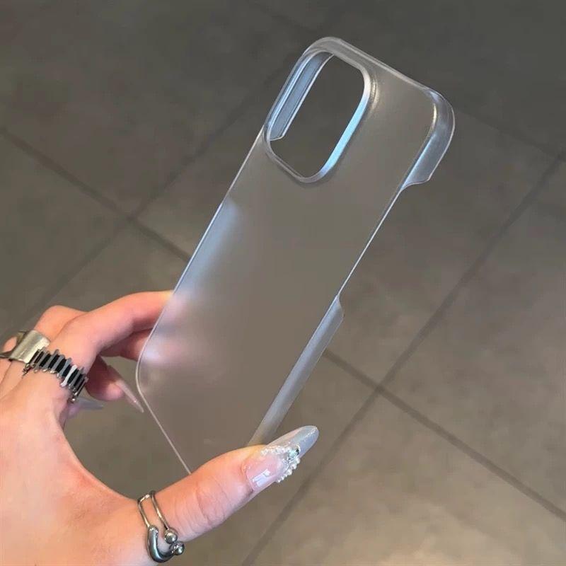 Подходит для чехла для мобильного телефона Apple 17air Huawei MATE70 Полузакрытый Безрамочный Жесткий Чехол с Ощущением Кожи