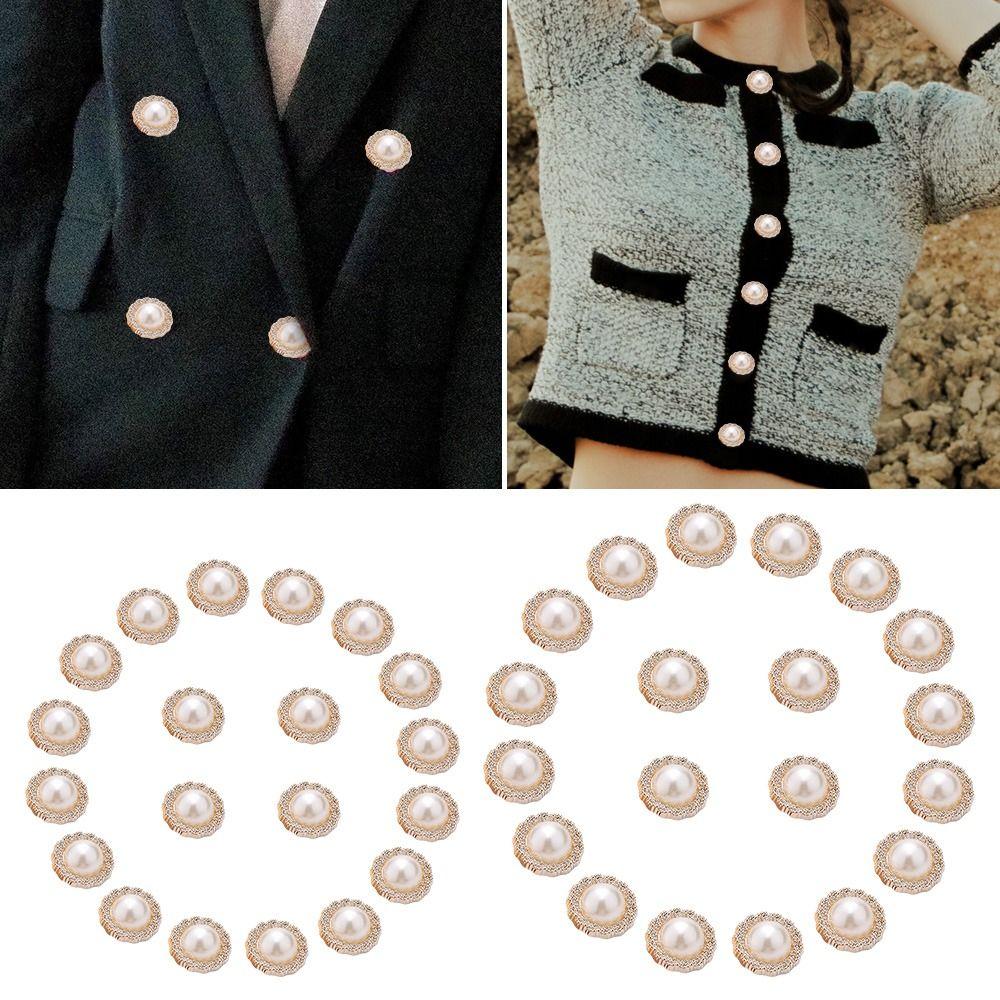 Высококачественные украшения DIY декор жемчужные пуговицы рукоделие швейные принадлежности пуговицы для рубашек