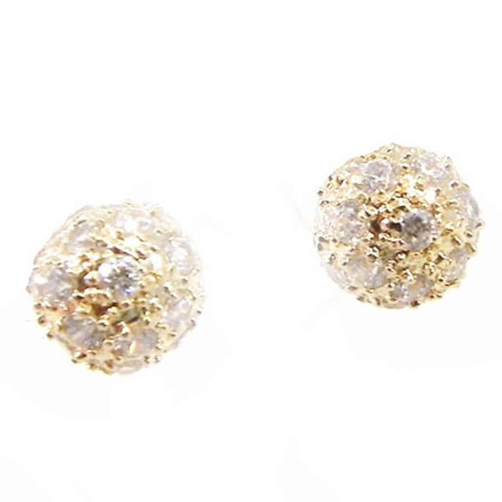 Les Trésors De Lily [G9401] - Позолоченные серьги «Богиня»