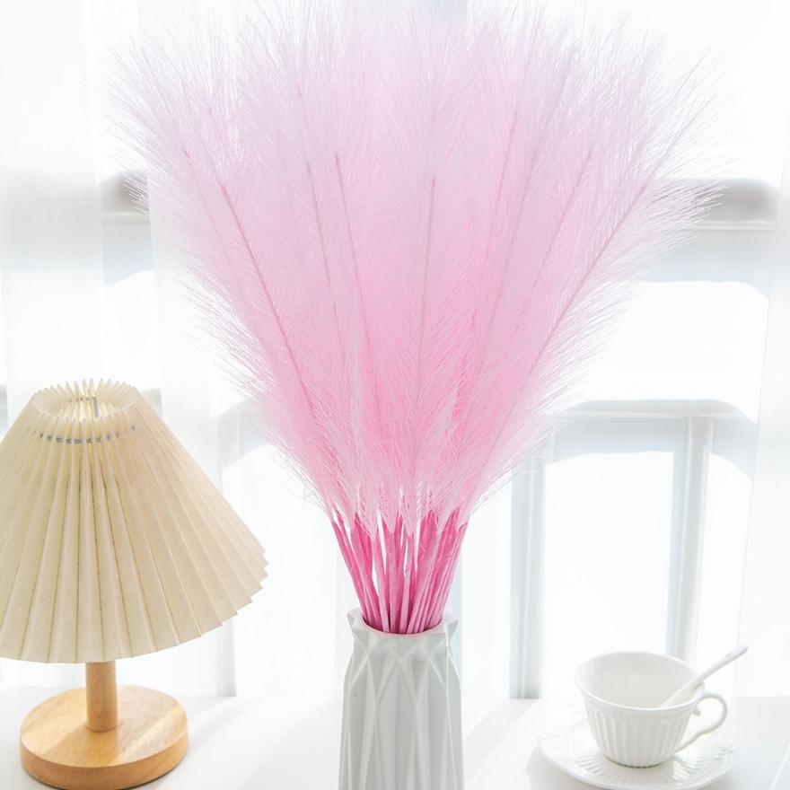 Пампасная трава тростник искусственное растение горячая распродажа дом улица сад свадьба букет невесты DIY подарочная коробка фестиваль скрапбукинг украшение