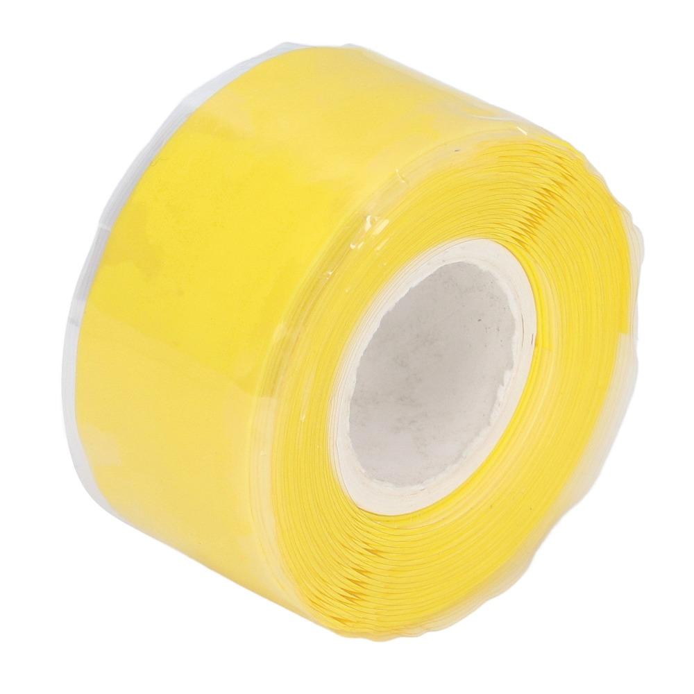 2pcs -60°—260° Waterproof Silicone Tape 1-35KV Pipe Sealing Tape For Emergency Repair