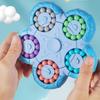 Magic Bean Puzzle Toy, Rotating Magic Bean Fidget Cube 2-in-1, Gift for Kids Boys Girls Age 3+, 5-7, 8-12, Brain Teaser Fidgets Toys for Teens Adults