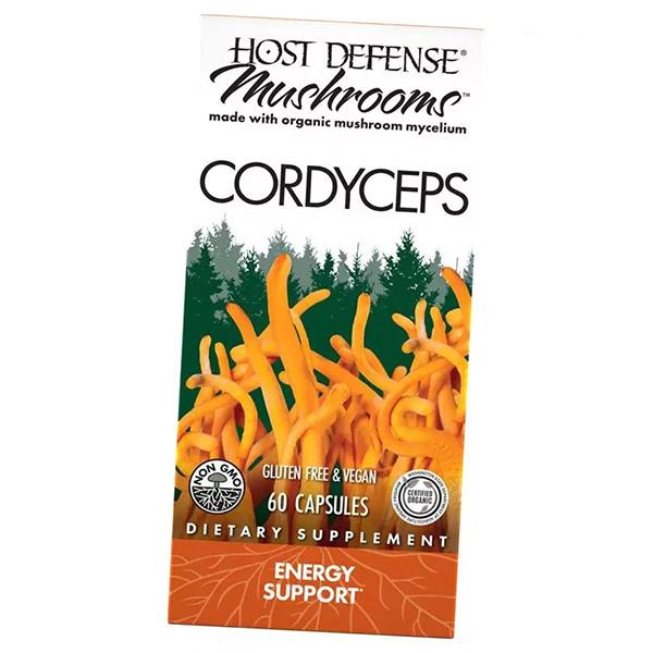 Гриб Кордицепс, Host Defense Mushrooms Cordyceps, Fungi Perfecti 60капс (71441011)