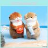 Water Otter Stuffed Keychain Plush Toy With Pp Cotton For Kids And Fans