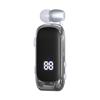Беспроводная гарнитура K88 Lavalier Business Bluetooth 5.4 для звонков/музыки, 20-часовое напоминание с вибрацией и микрофоном, шумоподавление, наушники