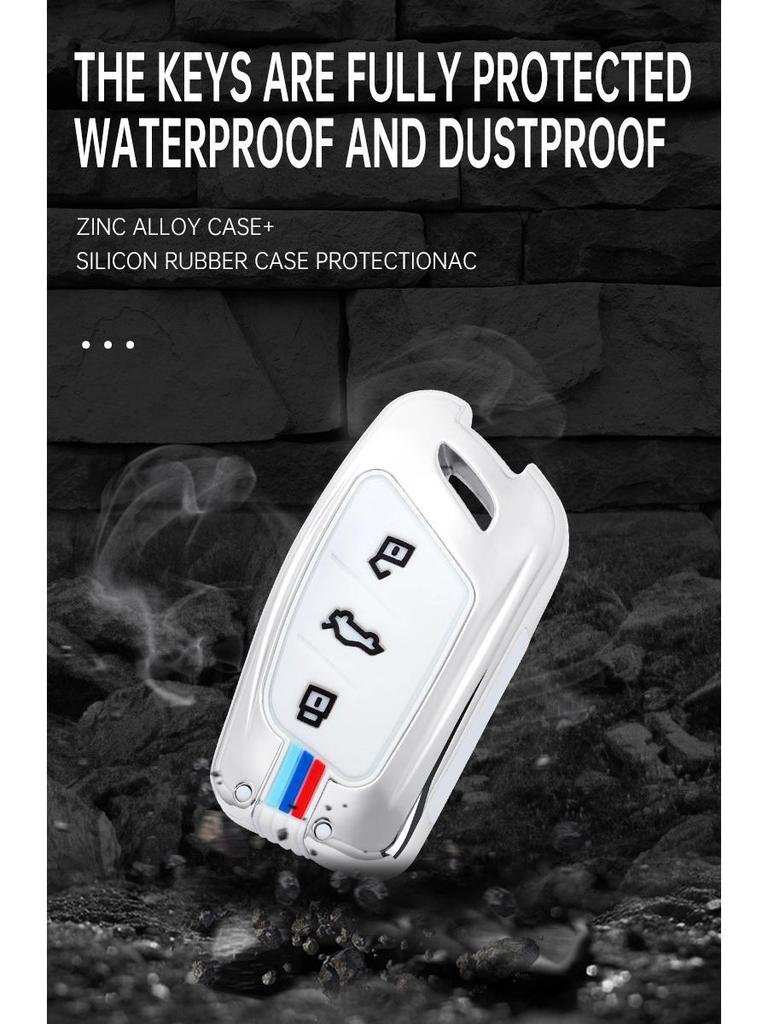 MG Car Key Cover for MG6 Pro, MG5, Navigator 21, MG HS, and ZS Models