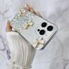 Для iPhone 14 Pro Max Чехол 3D Бабочки Эпоксидный ТПУ Чехол для телефона Светящийся эффект