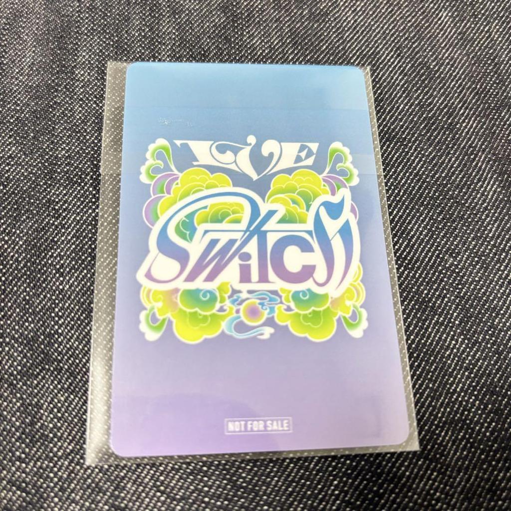 [Б/У] IVE Wonyoung sony limited коллекционная карточка IVE SWITCH