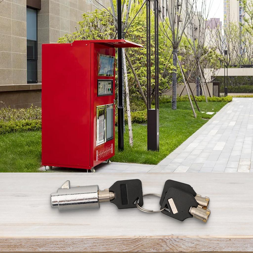 Различные Применения Ключевой Замок для Торговых Автоматов Замок из Цинкового Сплава с Ключом