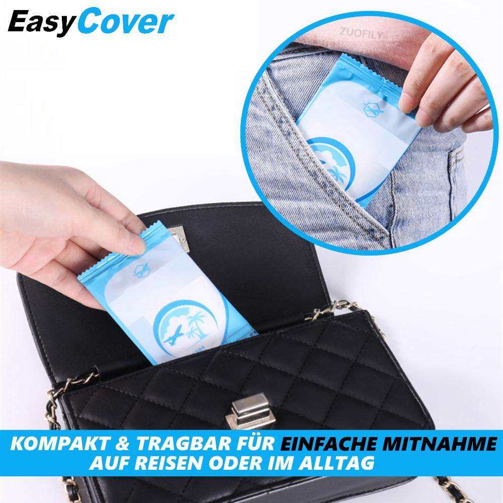 EASYCOVER Одноразовые накладки на унитаз Чехол на сиденье унитаза Накладка на сиденье Крышка для унитаза 50 шт.
