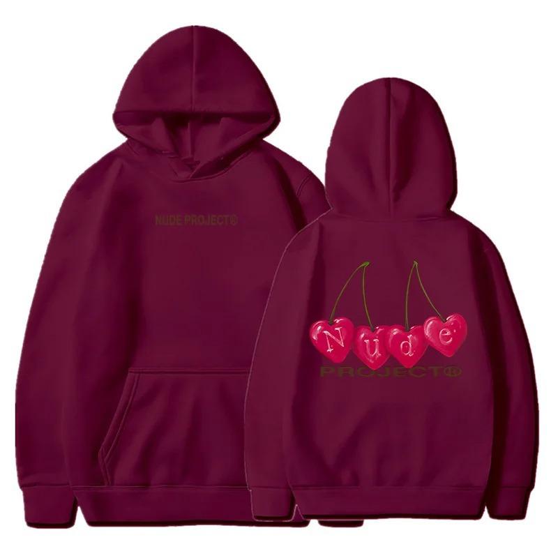 Hoodie Nude Womens Thin Project Brand Sweatshirts Y2k Clo