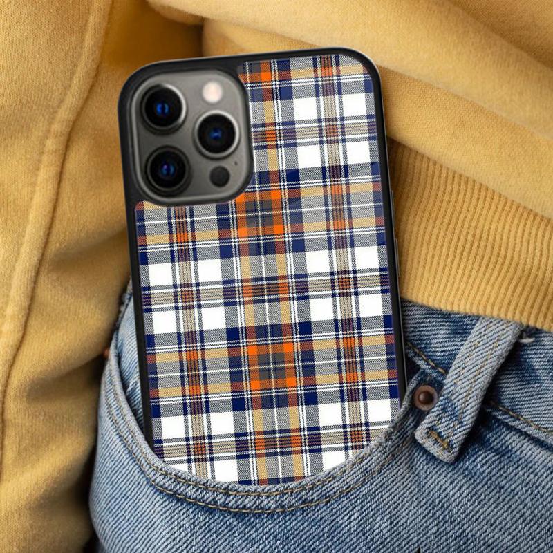 Мягкий чехол для телефона Clan Stewart Dress Tartan Plaid для iPhone 17 Air 16e Pro max 15 Pro 13 14 Plus 11 12 MagSafe Магнитный Coque
