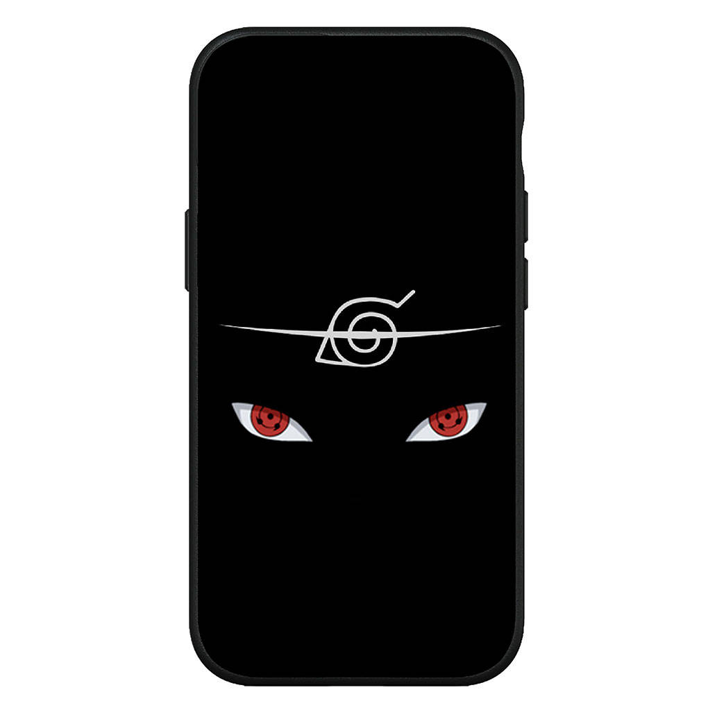 Для iPhone 16 15 X XR Samsung Galaxy S24 S23 Plus Xiaomi Redmi Note 13 12 11 Pro Max 10 14 OPPO Huawei Чехол Акацуки Наруто Итачи Учиха Чехол для телефона