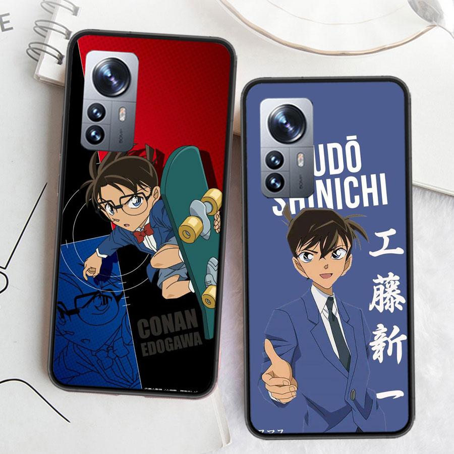 Чехол для телефона «Детектив Конан» для Xiaomi Mi 13 12 11T 10T 12T Pro 12X 11i 11 Ultra 10 Lite 5G 9 8 6X 5X A1 A2, чехол, чехол