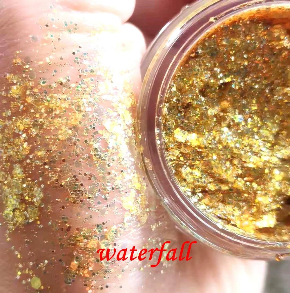 American Version ColourPop ColourPop Eye Shadow Sequins Stage Sequin Disco Gel Eye Shadow 3.1G Disco
