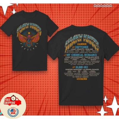 Shaky Knees Festival 2025 Beetle Lineup TShirt Unisex T-Shirt