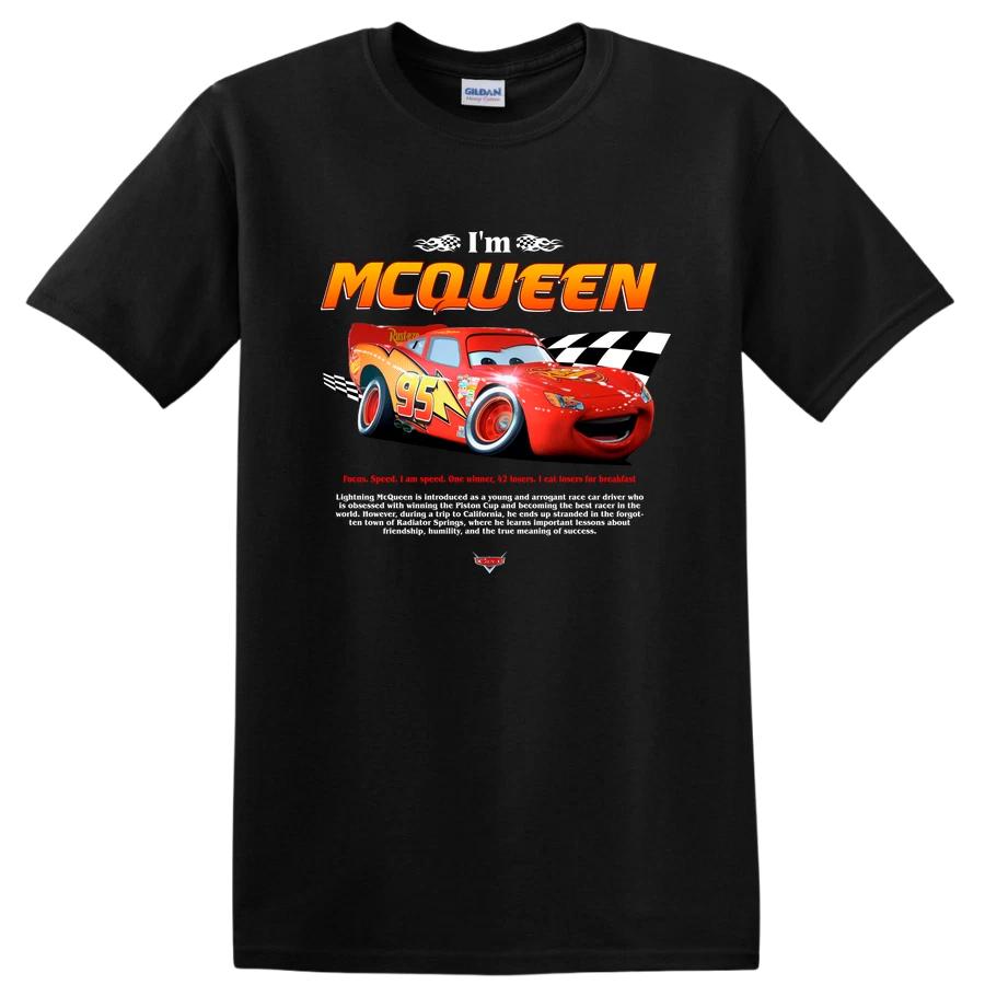 Lightning McQueen Cars T Shirt Vintage Race Car Fan Tee Kids Birthday Gift