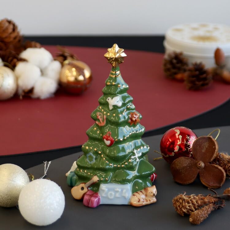 Коллекция Royal Copenhagen Ежегодная фигурка Рождественская елка 2024 Коллекционные предметы 1073783(1252105) [Элемент]