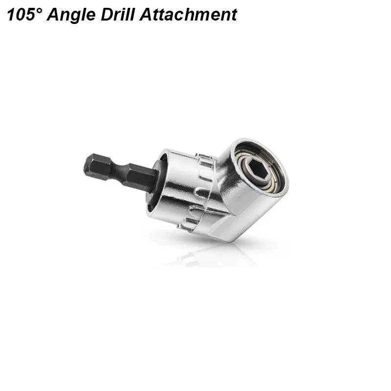 Angle Drill Attachment Screwdriver Adapter Flexible Shaft Soft Extension Holder Screw Driver Magnetic 1/4 Hex Bit Socket Chuck
