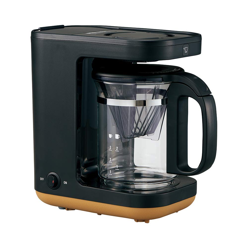 Zojirushi Coffee Drip Removable water Gift Fits 2 STAN. Maker, 3-cup capacity, type, High-temperature extraction, tank, set, mugs, Black, EC-XA30-BA