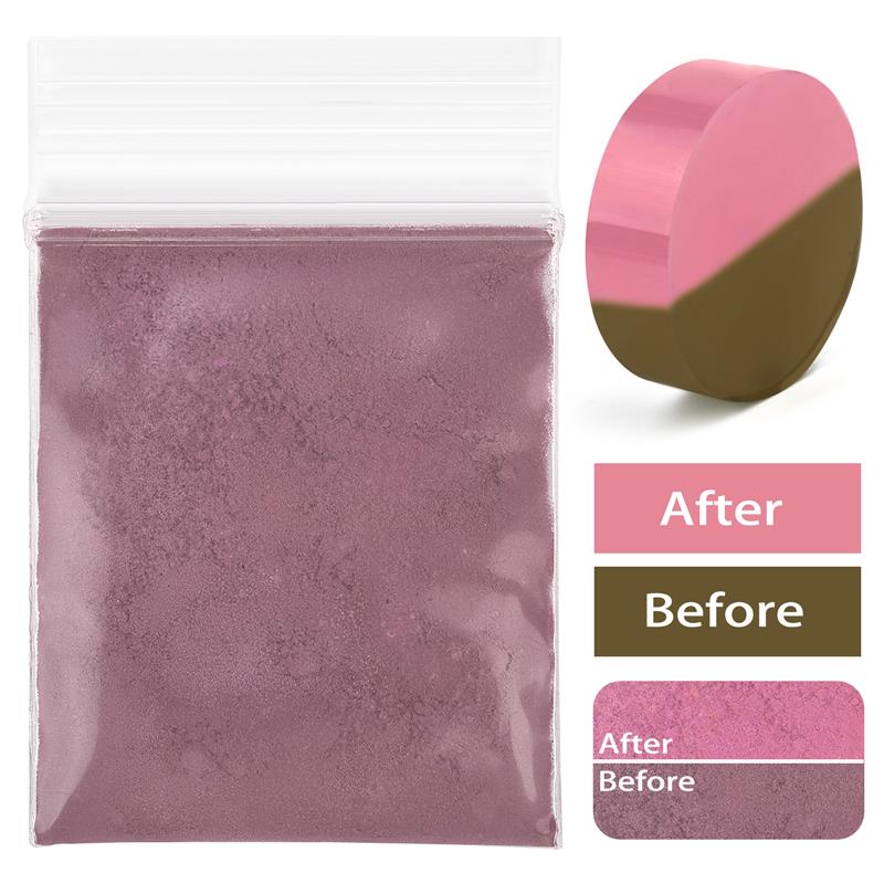 Warm Variable Powder Resin Pigment Crystal Glue DIY Craft Dyes 31℃ Discoloration For UV Epoxy Resin Jewelry Making Accessories