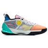 Li Ning Wade Series All Day 6 Easter Edition Кроссовки для баскетбола с низким верхом Мужские кроссовки Белый Оранжевый Синий ABPR019-2