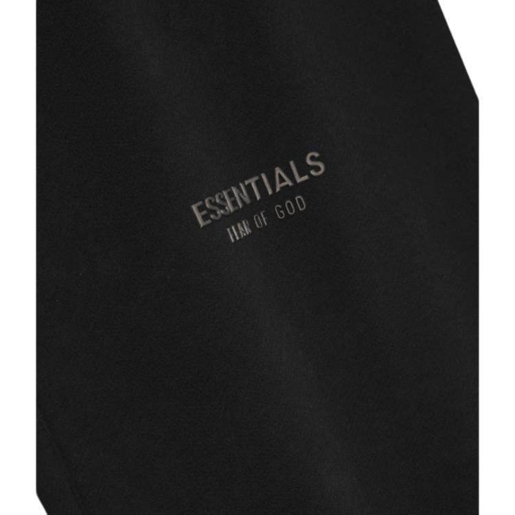 Fear of God Essentials Винтажные флисовые спортивные штаны 'Jet Black' Унисекс 130SP258040F