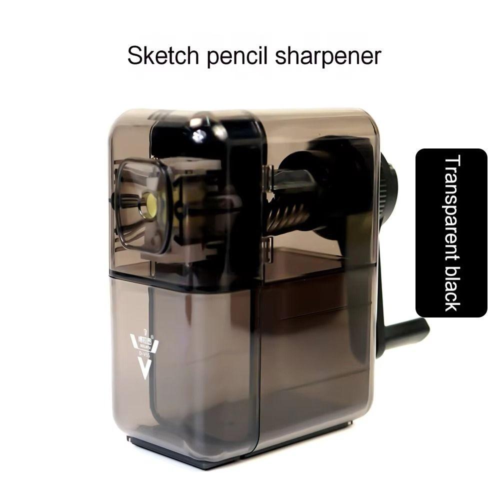 Long Point Pencil Sharpener Adjustable Pen Sharpener Hand Crank Pencil Sharpener Student Supplies