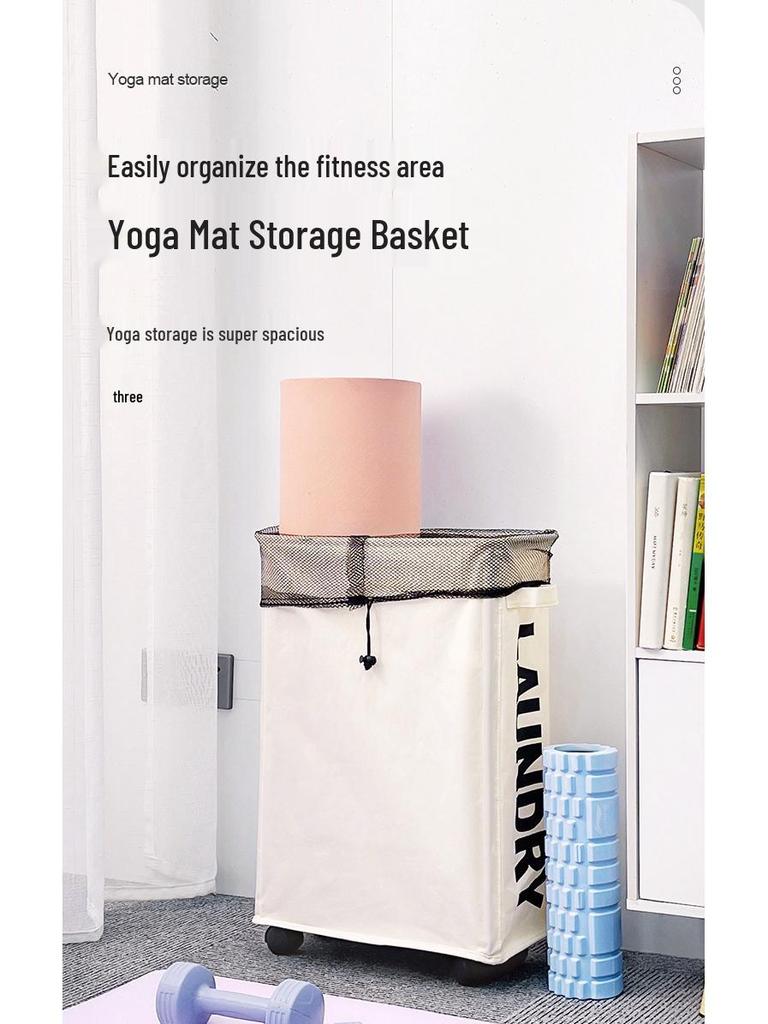 Single Compartment Oxford Cloth Laundry Basket and Storage Box for Bedroom