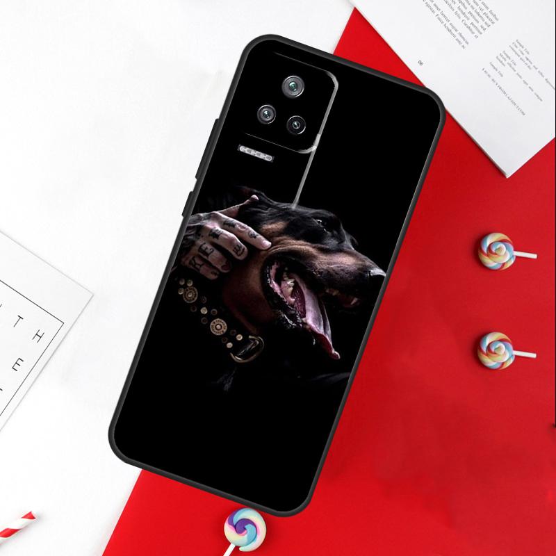Animal Doberman Dog Cover For Xiaomi 15 Ultra 13 14 11T 12T 13T 14T Pro POCO X7 Pro X3 X5 X6 M6 F5 F6 Pro Case