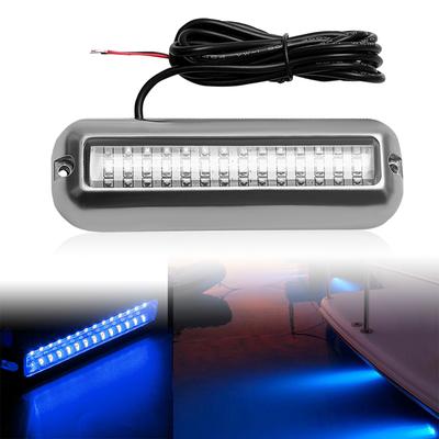 1-4 шт. 42LED Подводный свет для яхты из нержавеющей стали Навигационный свет для морских судов IP68 Водонепроницаемая морская лампа Аксессуары для яхты