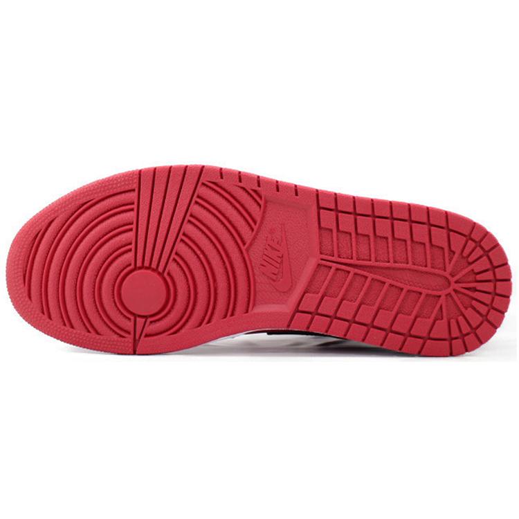 Jordan 1 Низкий Черный Gym Red 553558-610
