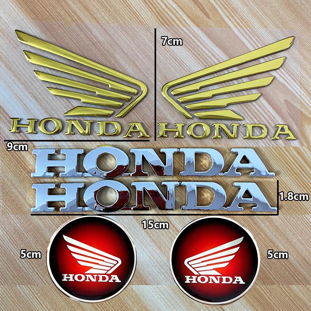 Honda sticker 3D gold-plated label motorcycle decorativeaccessorysuitableforPCX160PCX125NS350RCB190SSCBR500CBR650Randothermodels XL7
