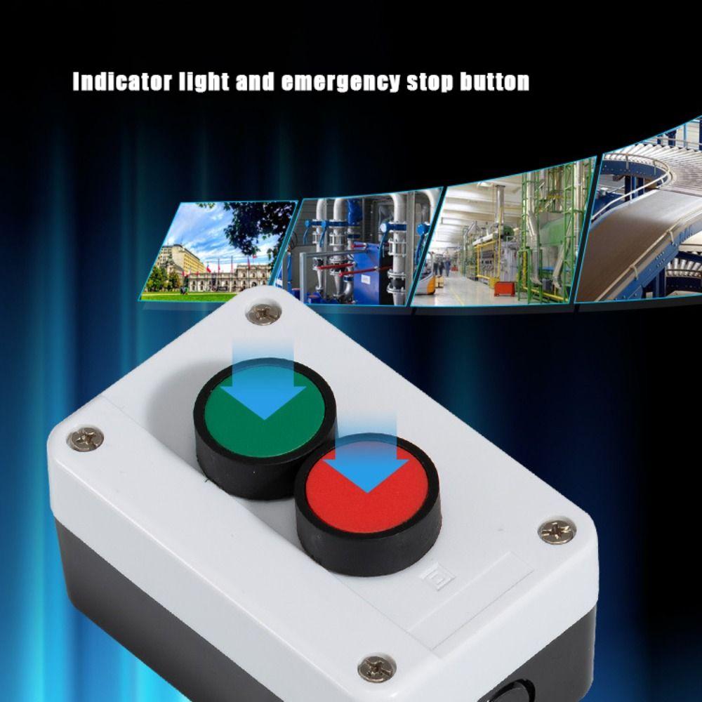 Corrosion resistance Power control box Red Green Push Button Industrial Control Power  home