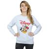 Disney Womens/Ladies Mickey Mouse Crew Sweatshirt