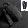 Кожаный чехол для автомобильного ключа для Ford Fusion Mustang Explorer F150 F250 F350 Ecosport Edge S-Max Ranger Lincoln Mondeo Брелок Аксессуар