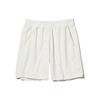 Uniqlo Однотонные эластичные спортивные шорты с высокой эластичностью, унисекс, песочно-белые 456790-01