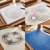 Stainless Steel Leather Craft Ruler Rounded Corners Drafting Ruler  Technical Drawings