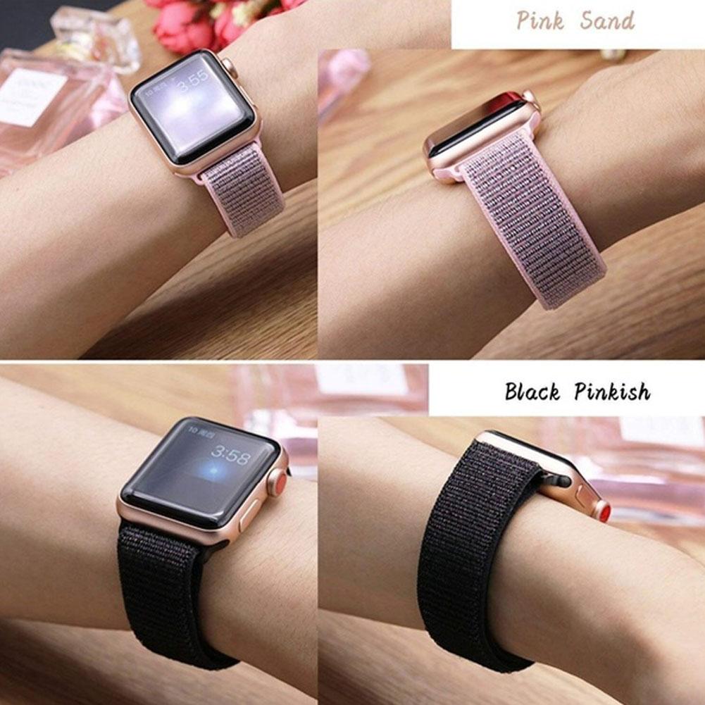 Nylon Watch Strap 38mm / 40mm 42mm / 44mm Sports Watch Band for iOS Watch 1 2 3 4 Accessories