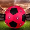 SIZE 5 FC Midtjylland Soccer Ball Colorful All Ages Machine Stitched PVC Competition Ready Durable High-Bounce
