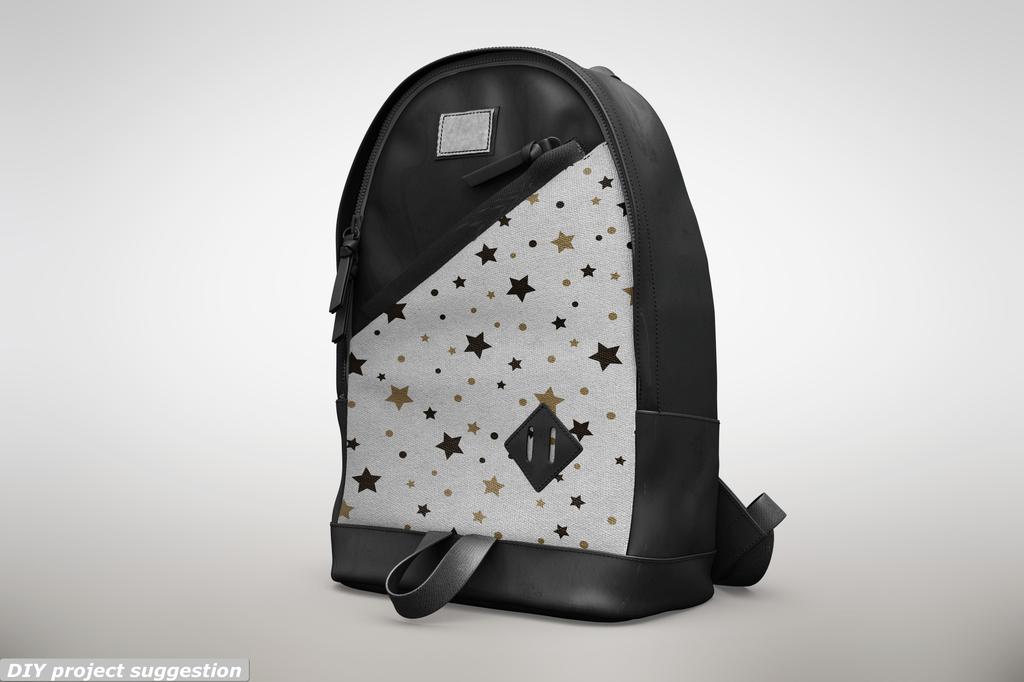 Outdoor Dekostoffe Oxford - Motiv Sterne Und Punkte I Dr075