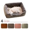 Маленький большой диван-кровать для домашних животных, гнездо для собак, кошек, удобные матрасы для собак, теплое квадратное гнездо, принадлежности для сна для щенков и котят