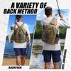 Lightweight Sling Bag with Rod Holder Shoulder Storage Bag New Fishing Gear Bag  Outdoor Fishing
