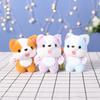 New Small Dog Plush Toy Doll Pendant Bag Hanging Decoration Keychain Throw Gift