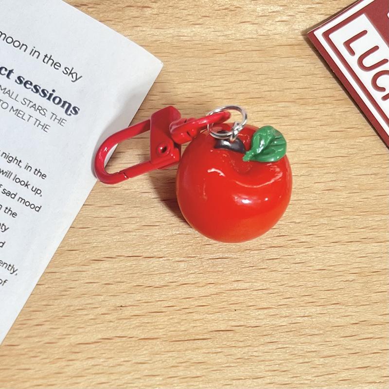 Милый Имитация 3D Фруктов Брелок Мультяшный Подвеска для Чехла для Наушников Креативный Каваий Декор для Рюкзака Аксессуары Подарки