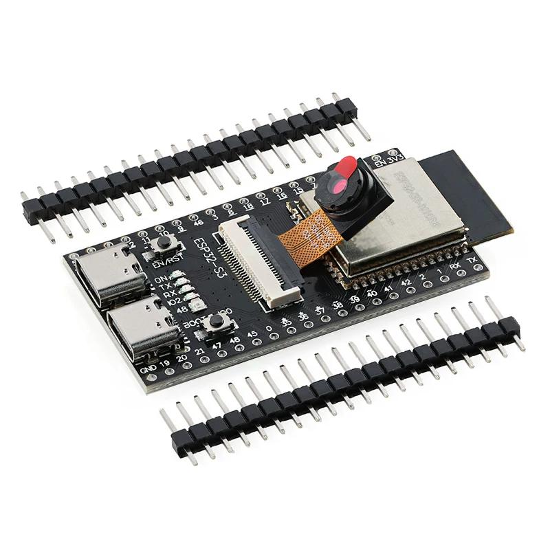 Плата разработки ESP32-S3-CAM WiFi Bluetooth 5.0 Модуль камеры OV2640 OV3660 OV5640 Arduino ESP-IDF Умное зрение AIoT