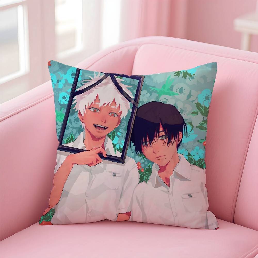 The Summer Hikaru Died Anime Pillow Case Safe Custom Photo Pillow, Anti-fade Brushed Fleece Cushion, Maternal & Infant Safe.