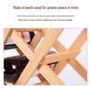 Beech Wood Anti-Shake Red Wine Rack Ornament for Bottle Storage