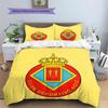 CD Aoiz  Pattern Bedding Quilt Set  Home Decoration  Gift (1 * duvet cover + 2 * pillowcase  without core)