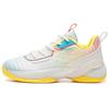 Light Cavalry 7 Shock Absorbing Non-Slip Wear-Resistant Low-Top Basketball Shoes Men Sneakers White Yellow Blue 112221606-4